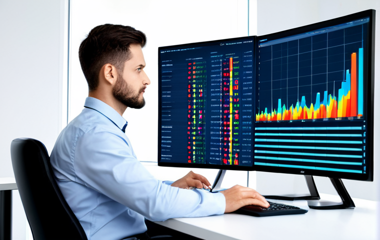 Data Visualization Expert**

A data scientist in a modern office, analyzing customer behavior using R, displaying histograms and scatter plots on a large monitor. Fully clothed, appropriate attire, professional environment. Safe for work, perfect anatomy, natural pose, high quality, family-friendly.

**
