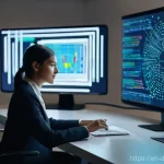 고객 데이터 분석을 위한 Python 활용법 - **Prompt 1: Decoding Customer Behavior with Python**
    A visually captivating scene of a highly fo...