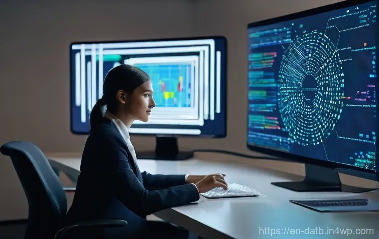 고객 데이터 분석을 위한 Python 활용법 - **Prompt 1: Decoding Customer Behavior with Python**
    A visually captivating scene of a highly fo...