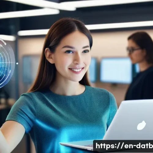 고객 데이터 분석을 통한 프로세스 개선 - **Prompt:** A dynamic, overhead shot of a diverse group of customers (young adults and teens, all ca...